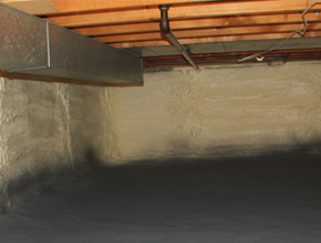 crawl space spray insulation for Missouri
